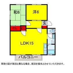 エミネンスＳの物件間取画像